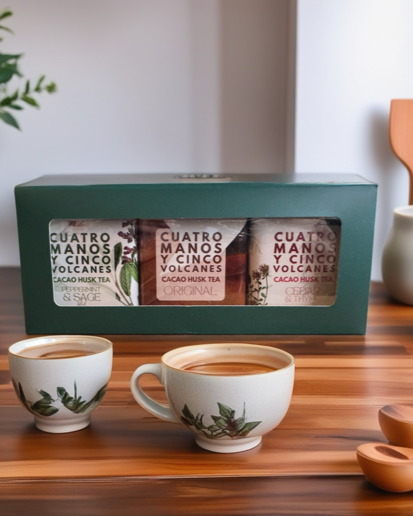 Trio of teas with free wooden teaspoon