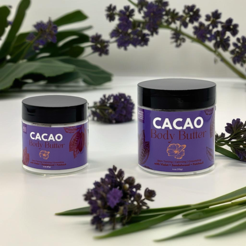 Violet + Sandalwood + Patchouli Body Butter